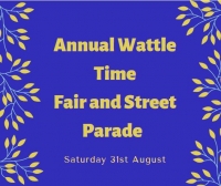 The Annual Wattle Time Fair & Street Parade